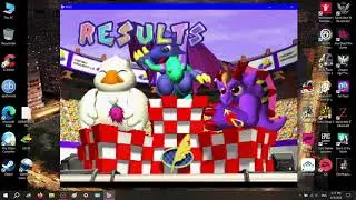 Chocobo Racing 1999 - Emulator 2P Spectator Mode