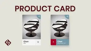 Awesome Add To Cart Product UI Design Using HTML & CSS & JS - Web Design Tutorial