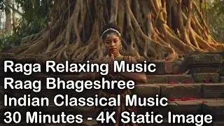 Raga Relaxation | Raag Bhageshree | Indian Classical Music | 30 Minutes | 4K Static Images