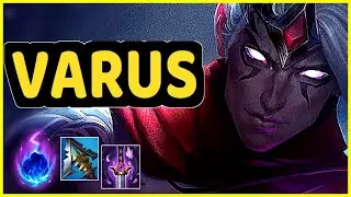 VARUS VS JHIN ADC GAMEPLAY CHALLENGER I