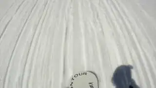 Jamie Barrow: 151.6kph on a Snowboard! (Contour Camera footage)