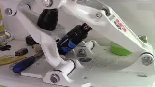 Custom install of Shockwave seat on 2901 Striper