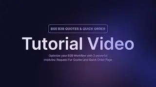 BSS B2B Quotes & Quick Order Tutorials | Full Setup Guide For Beginners (2025)