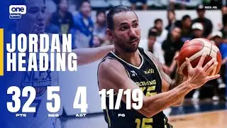 Jordan Heading SCORES CAREER-HIGH 32 PTS for TNT | PBA SEASON 50 PHILIPPINE CUP