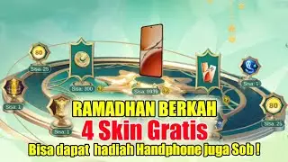 Bocoran 4 Event Skin Gratis - Ada Hadiah HP juga Sob !