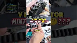 Udah Dicek??? V Belt Motor Matic Perlu Diganti 🛵🤔???