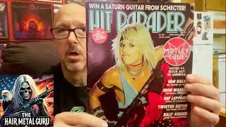 Распаковываем все журналы Hit Parader с 1985 года!!