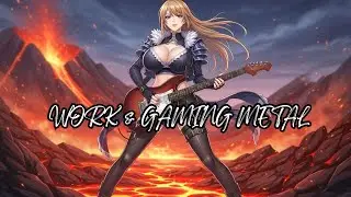 Epic Metal Guitar Instrumental for Focused Work and Intense Gaming 🔥🎸⚡