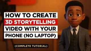 I Made A FULL 3D Cartoon On My Phone with $0 apps | Full Guide Tutorial