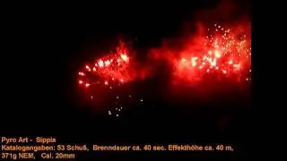Pyro Art - Sippia   -Yang Dragon Fireworks- www. ehnert-gbr.de   .wmv