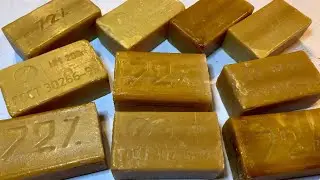 Asmr soap cutting/Satisfying video/Dry laundry soap/Relaxing video