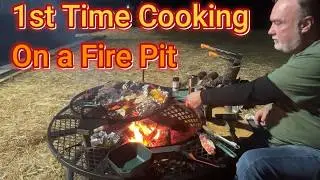Cooking My First Dinner Over an Open Fire: After Dark in Appalachia Practice Run!