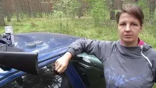 Кросман 1077. Пытаемся по тарелочкам на 35 шагов (25м))