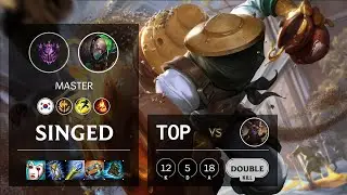 Singed Top vs Kled - KR Master Patch 10.13
