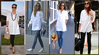 white kurti with jeans ideas ❤️|| white kurti collection || jeans with short kurti