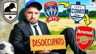 INIZIO LA CARRIERA ALLENATORE DA DISOCCUPATO E HO 5 ANNI PER VINCERE IL PIÙ POSSIBILE!!