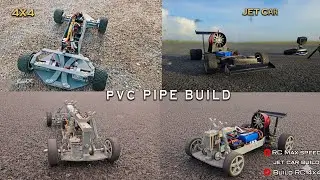 3 Awesome RC Cars Made Using Only PVC Pipes