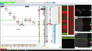 2025-12-17 The First Hour | ES Futures Orderflow DOM + Footprint Recording
