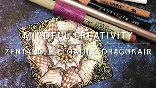 Mindful Creativity - Zentangle Floating Dragonair