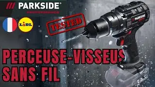 PERCEUSE-VISSEUSE SANS FIL&nbsp;PARKSIDE BRUSHLESS PABSP 20-Li C2 FRANCE FRAN&Ccedil;AIS