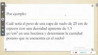 Densidad Aparente , Densidad Real  y Porosidad del suelo