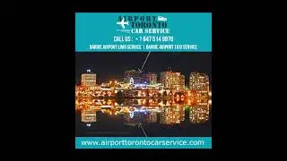 Barrie to Toronto Pearson Taxi Service