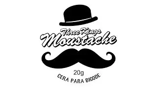 THREE KINGS MOUSTACHE - CERA PARA BIGODE - COMO USAR (HOW TO USE)