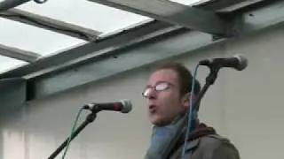 Matt Williams , UK YCC - Climate rally 6 Dec 2008