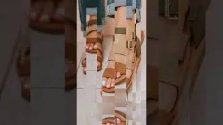 STYLISH FLAT SANDALS FOR LADIES #damsshoes #comfortablefootwear #stylishfootwear