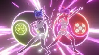 [Miraculous Ladybug Unify Transformation] Multinoir & Multibug 3D NEON version [FAN MADE]