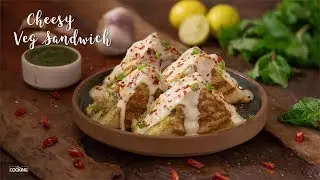 Cheesy Vegetable Sandwich | Street Food | Sandwich Recipes