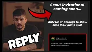 Scout Reply On Underdogs Tournament 🤞❣️#scout