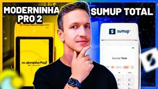 Qual a MELHOR MÁQUINA de Cartão em 2024? Moderninha PRO 2 ou Sumup TOTAL - Comparativo COMPLETO