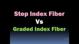 Step Index and Graded Index Fiber (Step Index vs Graded Index) [HD]