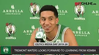 Tremont Waters Thanks Marcus Smart for Making Boston Feel Like Home | Boston Celtics Media Day