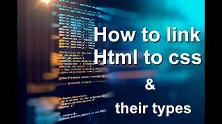 how to link html and css