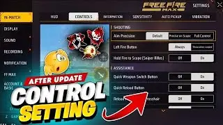Free Fire Control Settings | Free Fire Pro Settings 2026 Sensitivity | Khuni Gamers