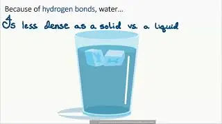 Density of Water vs Ice Explained | Properties of Water  (Part 4)