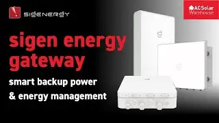 Sigen Energy Gateway | Smart Backup Power & Energy Management