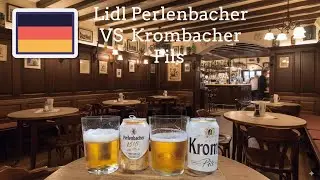 Lidl Perlenbacher VS. Krombacher Pils taste test