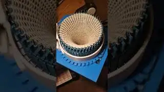 3D printed circular knitting machine (CSM). Design by Mr Roboto.