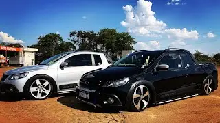 MAIS UMA SAVEIRO PRO CANAL -( SAVEIRO CROSS RODA 17 SUSPEN&Ccedil;&Atilde;O A AR)