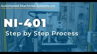Nut Insertion Machine - 401 Step by Step Process, Automtaed Machine Systems
