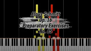 Aloys Schmitt Op.16 Preparatory Exercises No.65 ||Tutorial