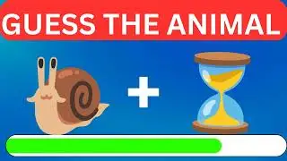 Guess the animal by emojis | Guess the animal| Emoji Quiz |Quiz #| Emoji 
