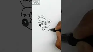 Simple Drawing Shorts || Hedgehog Sketch || How to draw a hedgehog || #simple #drawing #shorts