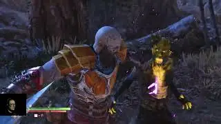 Прохождение God of War Ragnarok приключения Кактуса и Лука 17