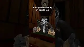 How it feels ghost hunting #gorillatag #shorts #gtag #gorillatagquest #fyp #subscribe