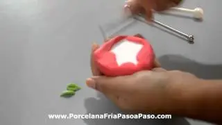 Cuadro con Manzanas en Porcelana Fria