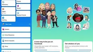 How to add avatar as you want on Facebook | design and make an avatar in just 1 minute |